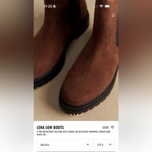 Lena Low Boots - Mocha